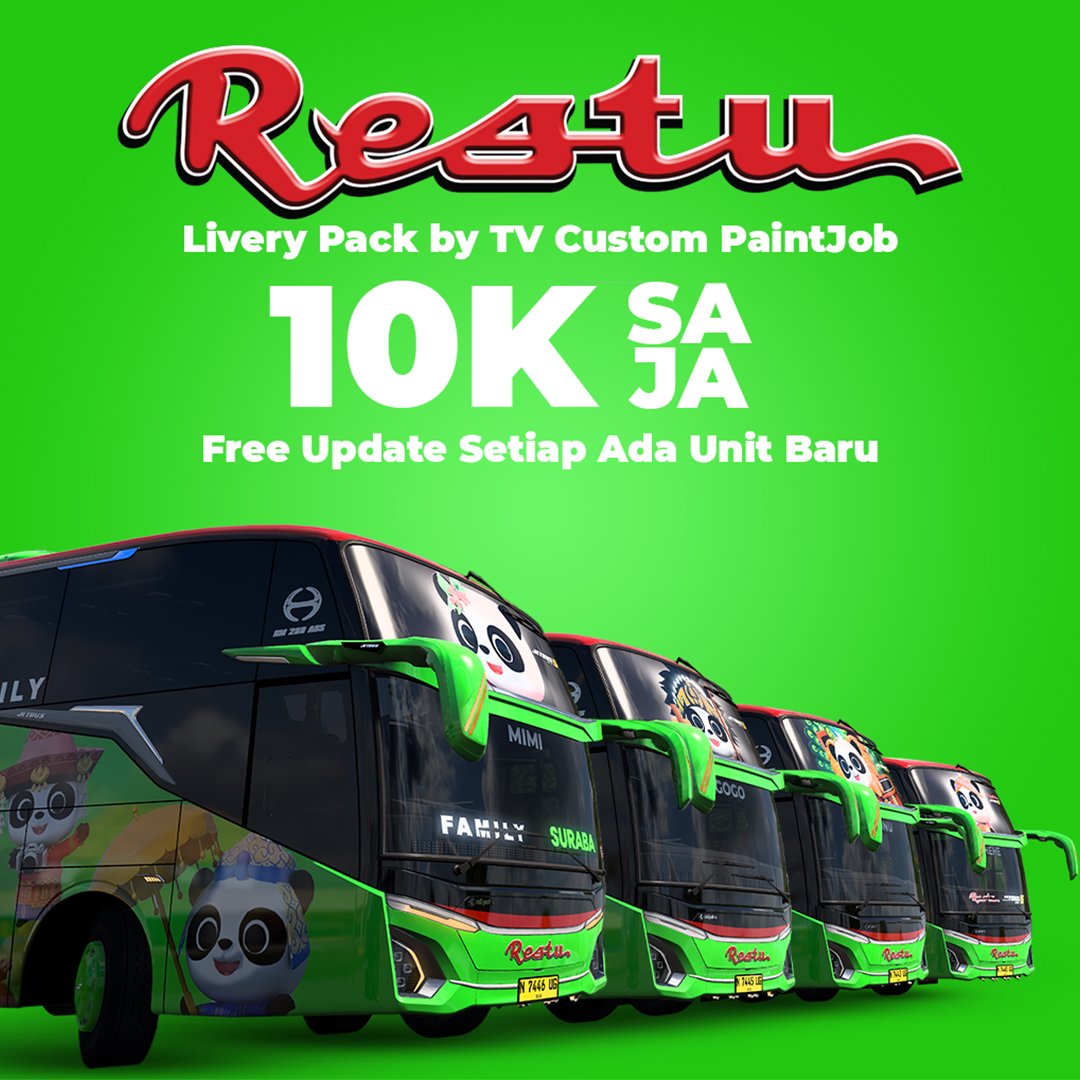 Livery Pack Restu For EP6 - Khoirul Umam